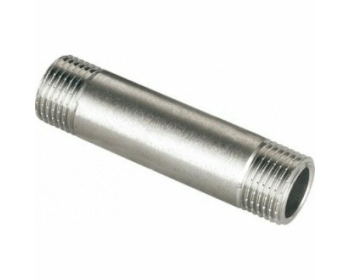 Бочонок Remsan 1/2″x100 мм Ду-15х100мм Ру-16, НР, удлиненный, никелированный