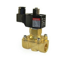 Клапан электромагнитный Smart SM-5564 G 1″ Dn-25 PN-10 резьбовой, прямого действия, нормально открытый, латунный, уплотнение FKM, AC 110V