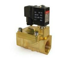 Клапан электромагнитный Smart SG-5532 3/4″ Dn-20 PN-16 резьбовой, нормально закрытый, латунь, уплотнение - EPDM, AC 110V