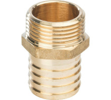 Штуцер STOUT SFT-0035 1/8″ Ду-6x14 Ру-16 под шланг с НР, корпус - латунь