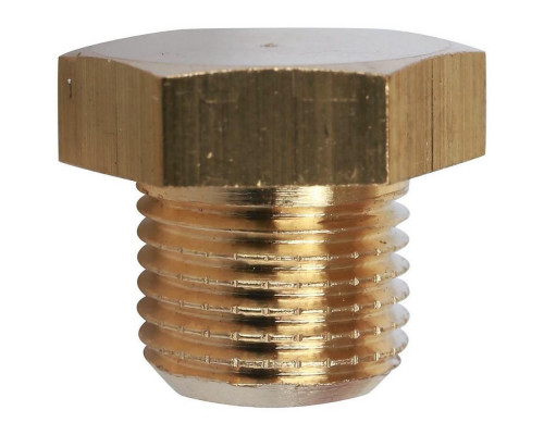 Заглушка STOUT SFT-0024 3/8″ Ду-10 Ру-16, корпус - латунь, НР