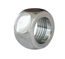 Гайка Stahlmann 3/4" Ду-20 накидная, латунная, покрытие - хром
