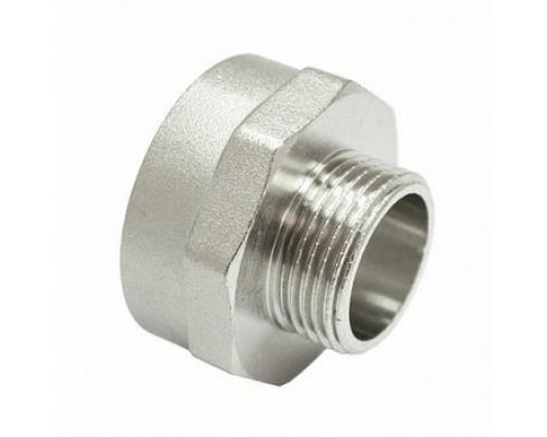 Переходник STI ДУ-40х20 (1 1/2″ x 3/4″) В-Н никелированный