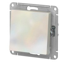 Переключатель Systeme Electric ATLASDESIGN скрытый, количество клавиш - 1 шт, номинальный ток - 10А, степень защиты - IP20, без подсветки, механизм, цвет - жемчуг