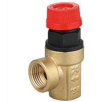 Клапан предохранительный IVANCI 1/2″ Dn-15, настроечное давление 6 бар, нерегулируемый, внутренняя резьба