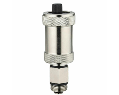 Воздухоотводчик IVANCI IVC.105502.N.03 1/2″ DN-15 автоматический корпус -горячепрессованная латунь никелированная, уплотнение EPDM