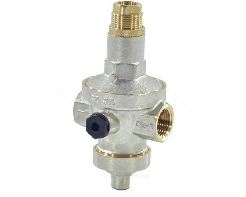 Регулятор давления воды бытовой SantechSystems РУ25 PH=1-7 бар 1 1/4″ ДУ-32, мембранный, латунный, EPDM, внутренняя резьба