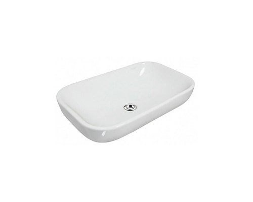 Умывальник Sanita Luxe Infinity 60 без отверстия под смеситель белый мебельный