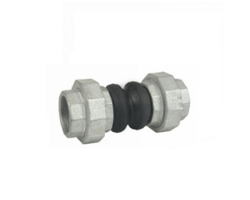 Компенсатор резиновый Zetkama 701L 3/4″ Dn-20 PN-16 резьбовой