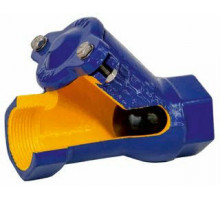 Клапан обратный Zetkama 401D-065-C55 2 1/2″ Dn-65 PN-16 шаровой чугунный резьбовой