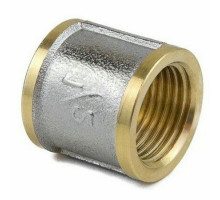 Муфта латунная Aquasfera ДУ-50 (2″) Ру-16 ГОСТ 32585-2013