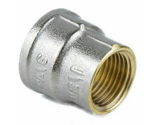 Муфта переходная Aquasfera ДУ-40х20 (1 1/2″х3/4″) Ру-40 латунная ГОСТ 32585-2013