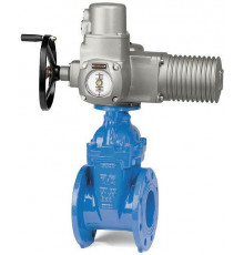 Задвижка ГРАНАР KR15 (KR-A) DN100 PN-16 фланцевая с электроприводом SA, 380В