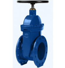 Задвижка ГРАНАР KR11 DN500 PN-10 фланцевая с обрезиненным клином