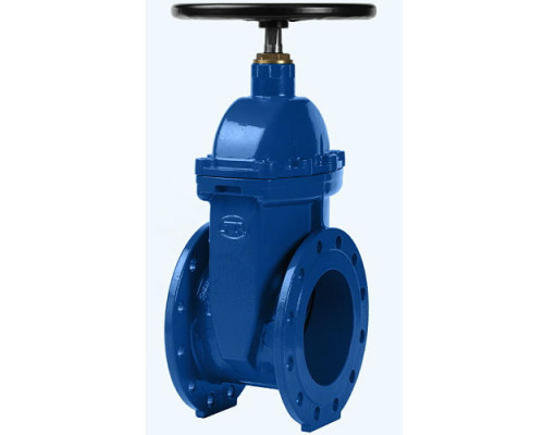 Задвижка ГРАНАР KR11 DN500 PN-10 фланцевая с обрезиненным клином