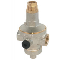 Регулятор давления бытовой Benarmo 1/2″ ДУ-15 Ру-25 муфтовый мембранный, Рн=1-7 бар, с выходом под манометр
