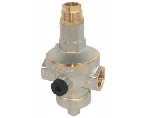 Регулятор давления бытовой Benarmo 1/2″ ДУ-15 Ру-25 муфтовый мембранный, Рн=1-7 бар, с выходом под манометр