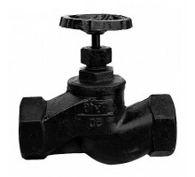 Вентиль запорный Ci аналог 15кч18п 2 1/2″ Dn-65 PN-16 чугунный муфтовый