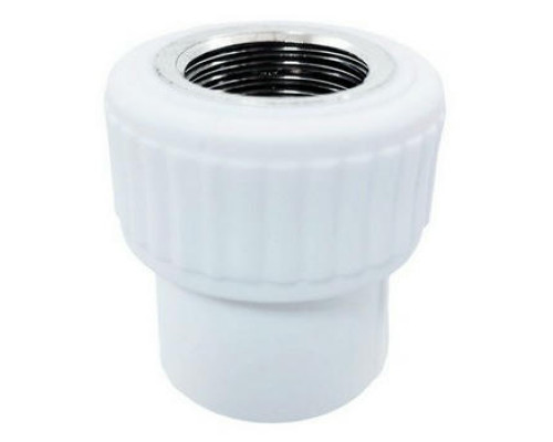 Муфта PPRC комбинированная MeerPlast Dn25x20 Ру-25 Base внутреняя резьба