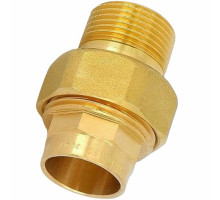 Соединитель Viega 94341G Ду-54х2″ PN-25 разъёмный, с коническим уплотнением, соединение пайка/резьба